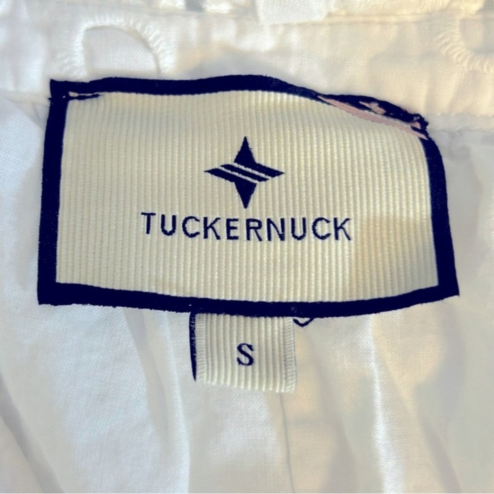 Tuckernuck x Cameron‎ Eubanks Wimberly Eyelet Lace Palmer Dress White Size S - Picture 9 of 10